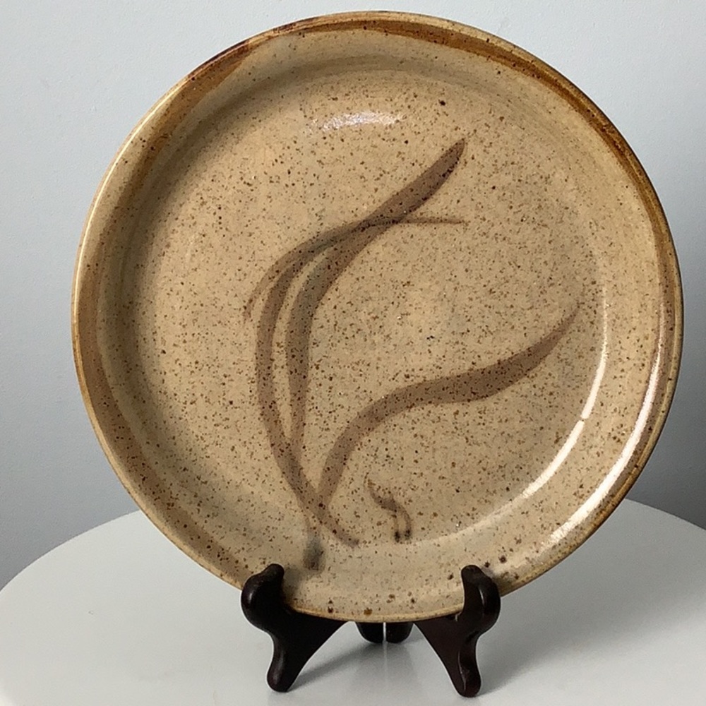 Artisan Signed~ Pottery Serving Dish